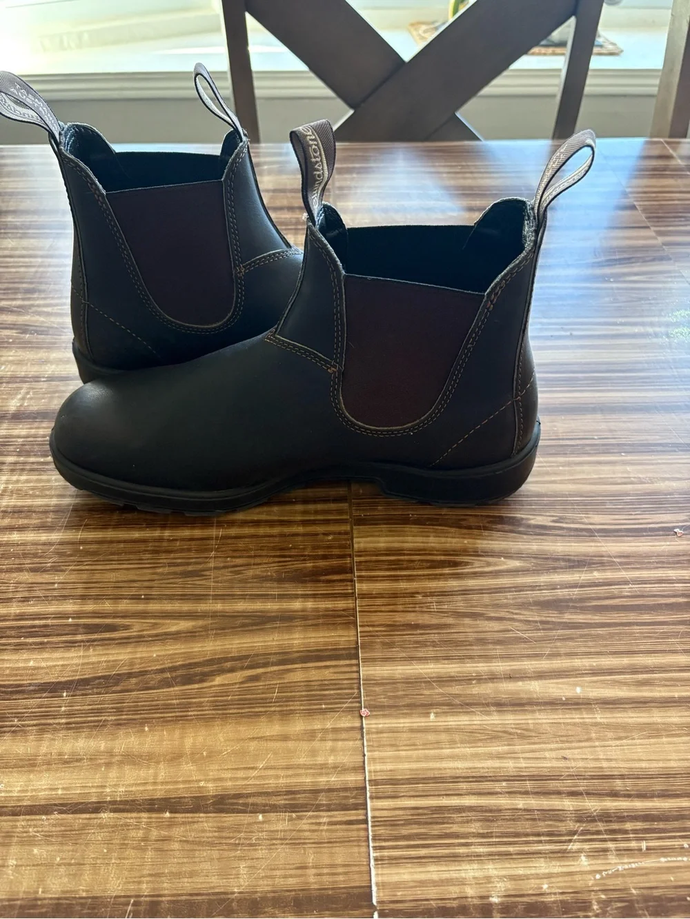 Blundstone 500 Stout Brown Elastic-Side Chelsea Chukka Boots